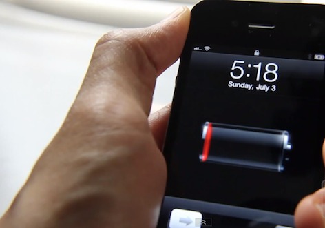 dead battery iphone